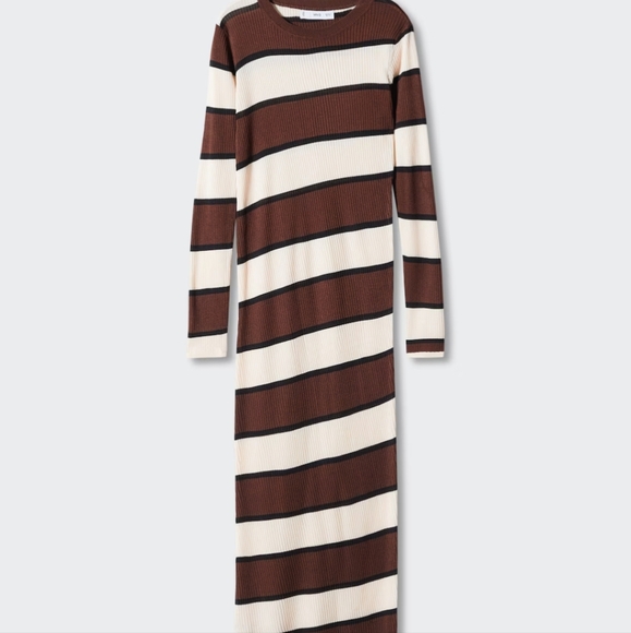 MNG Silky Knit Dress - Picture 8 of 10